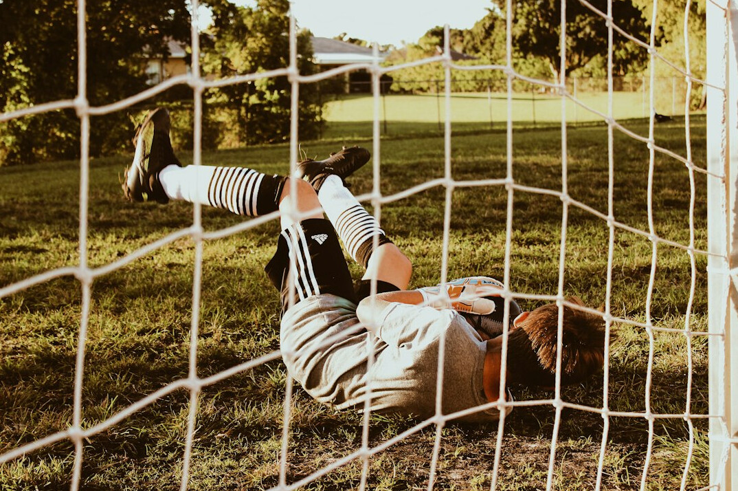 individual reflecting on goals